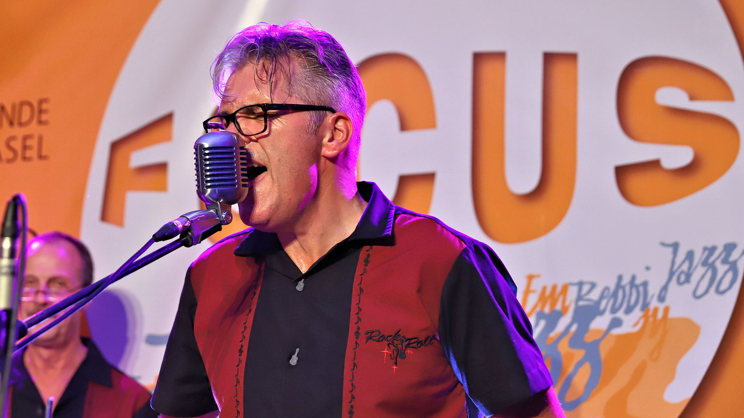 Flagstaff Rock'n'Roll Band aus Basel mit Sänger live