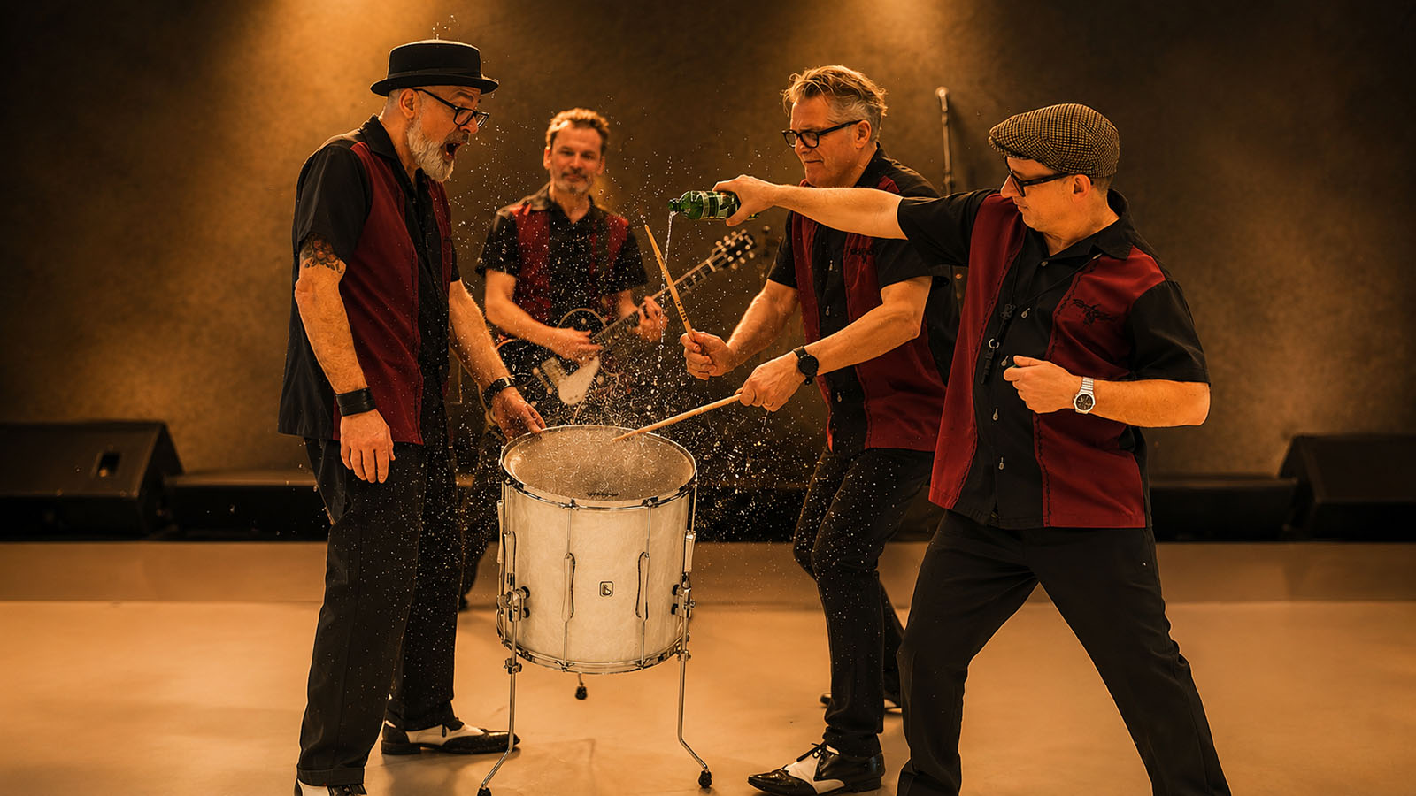 Flagstaff Quartett Rock'n'Roll Band Basel